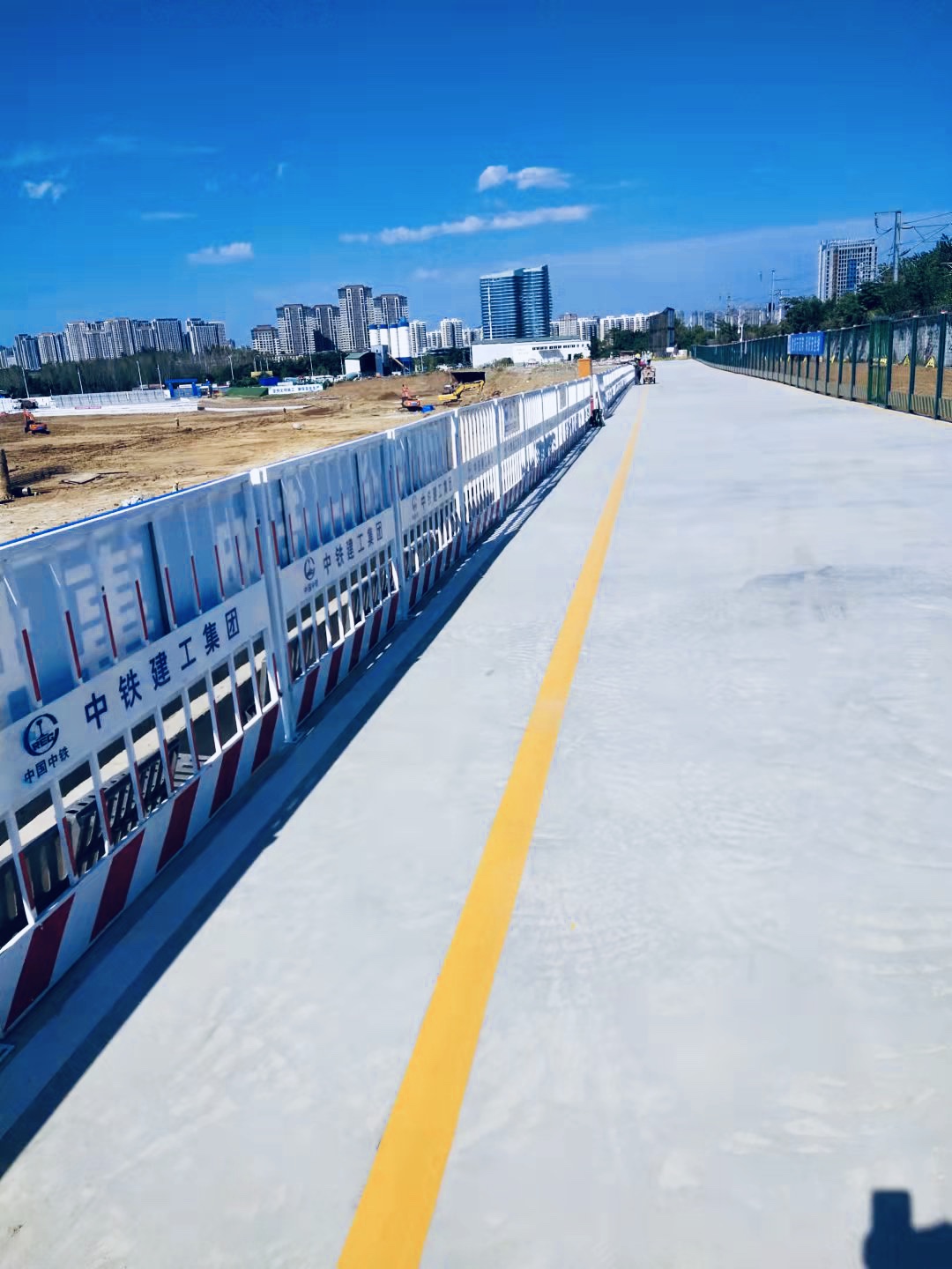 祝賀我司中鐵建工合肥西站定型化設(shè)施項目驗收合格